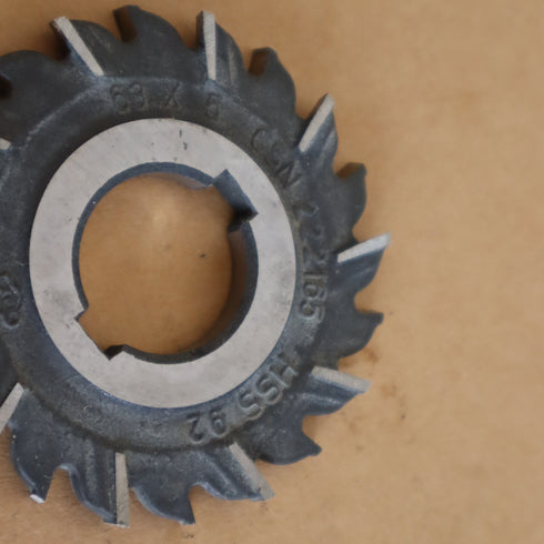 Three-Flute HSS Cutters DIN 885 63x5